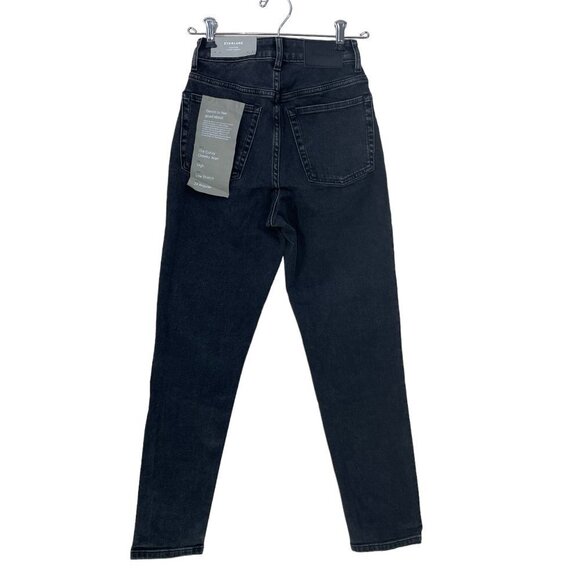 Everlane Women Size 24R The Curvy Cheeky Jean 90's Washed Black‎ Low Stretch NEW - Picture 2 of 8